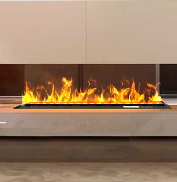3d Atomized Humidifier Embedded Electric Fireplace