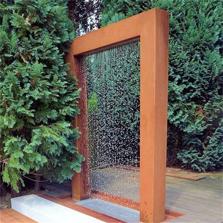 Garden Corten Steel Dej Qhov Chaw