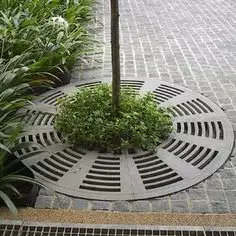 Metal Tree Cover Grating Steel Tree Grate