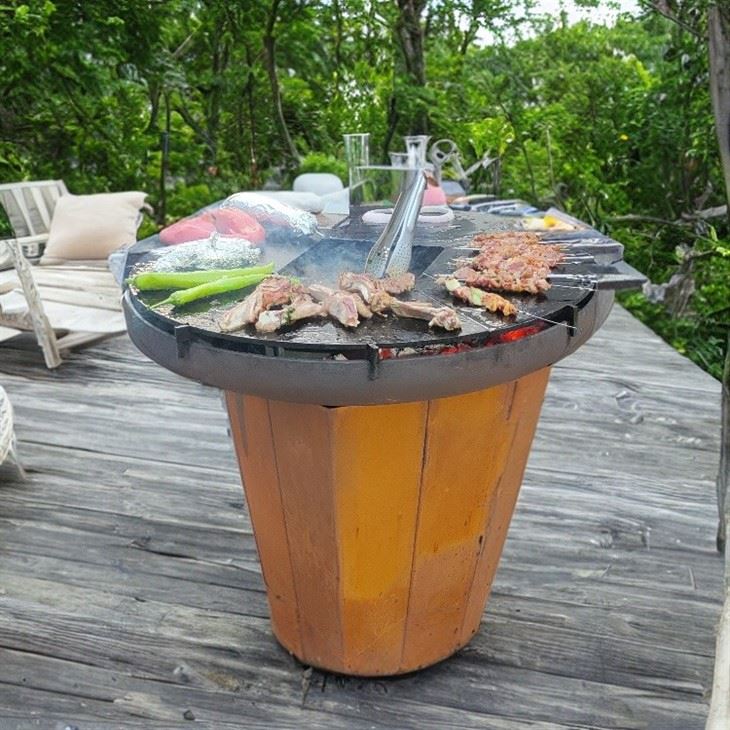Popular European Style Outdoor BBQ Grill