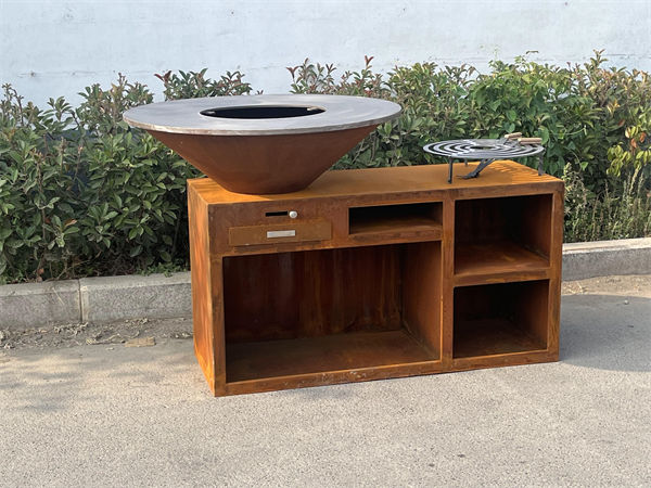 Sab nraum zoov Corten Steel Grill