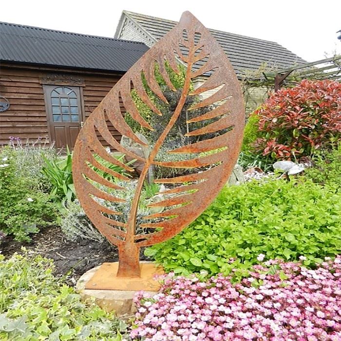 Outdoor Street Decor Corten Steel Sculptures
