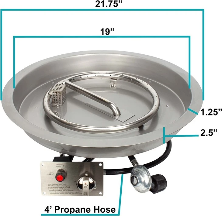 Remote Control Fire Pit